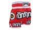Lumpinee Girls Red Muay Thai Shorts with tassles : LUM-016-W